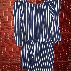 Off the shoulder romper